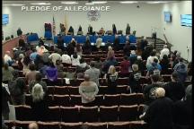 View of Council from rear of the room