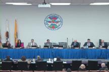 View of Council from rear of the room