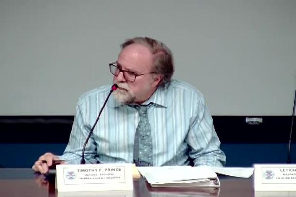 Shot of Chair Speaking