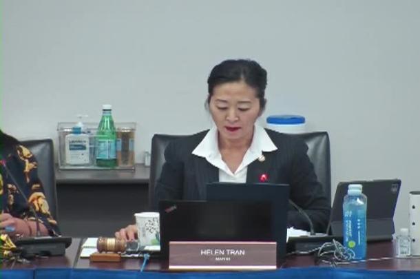Mayor Tran Speaking