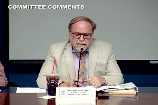 Shot of Chair Speaking